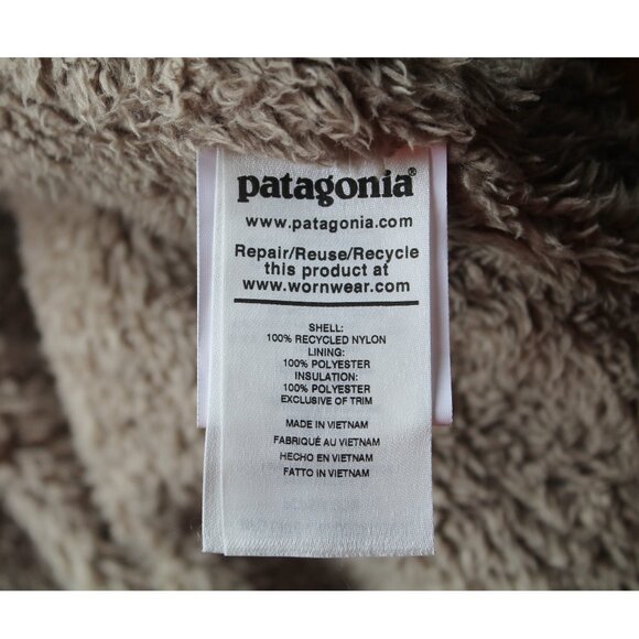 Patagonia Isthmus Quilted Shirt Jacket / Large / Buckwheat Gold Fleece Lined - Picture 13 of 13